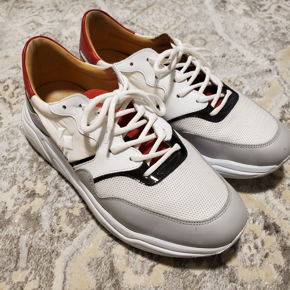 Mens Koio Avalanche Sneakers in White